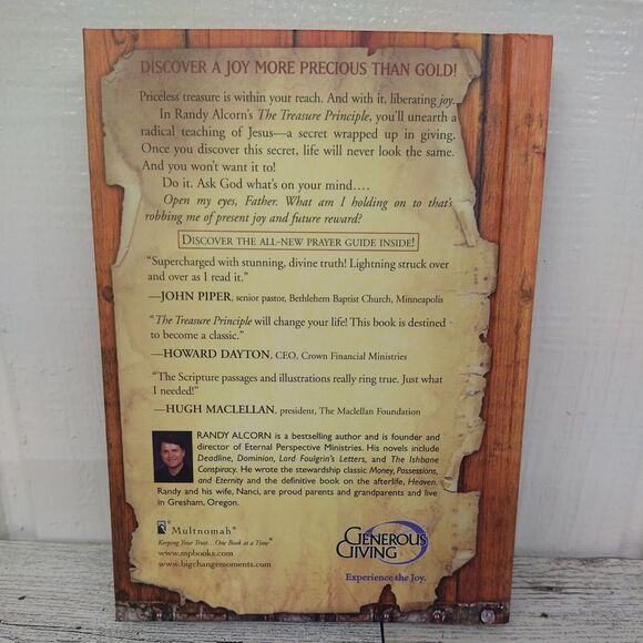 The Treasure Principle‎ Unlocking the Secret of Joyful Giving by Randy Alcorn - Picture 2 of 11